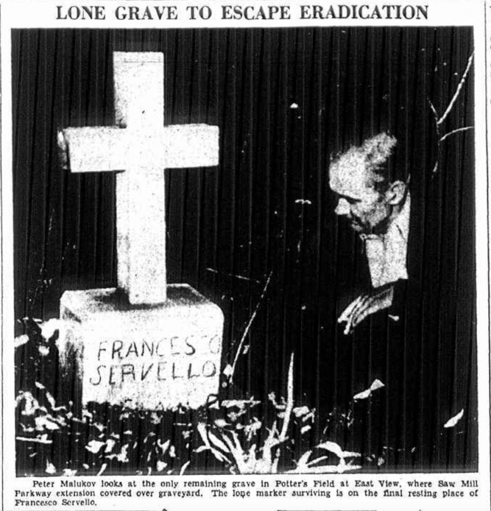 Lone Grave to Escape Eradication