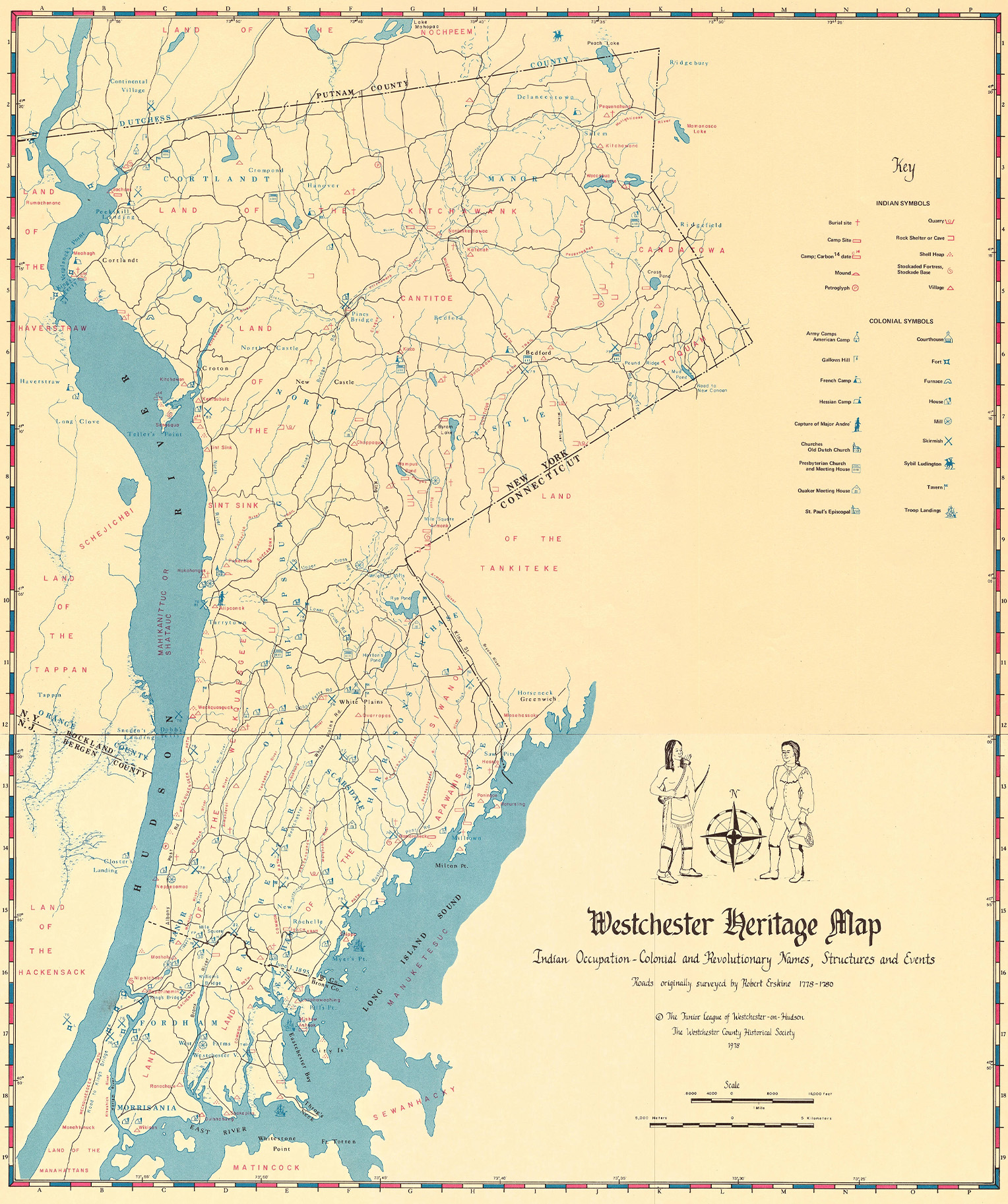 Heritage Map of Westchester County